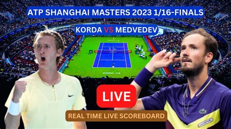 medvedev tennis score today.